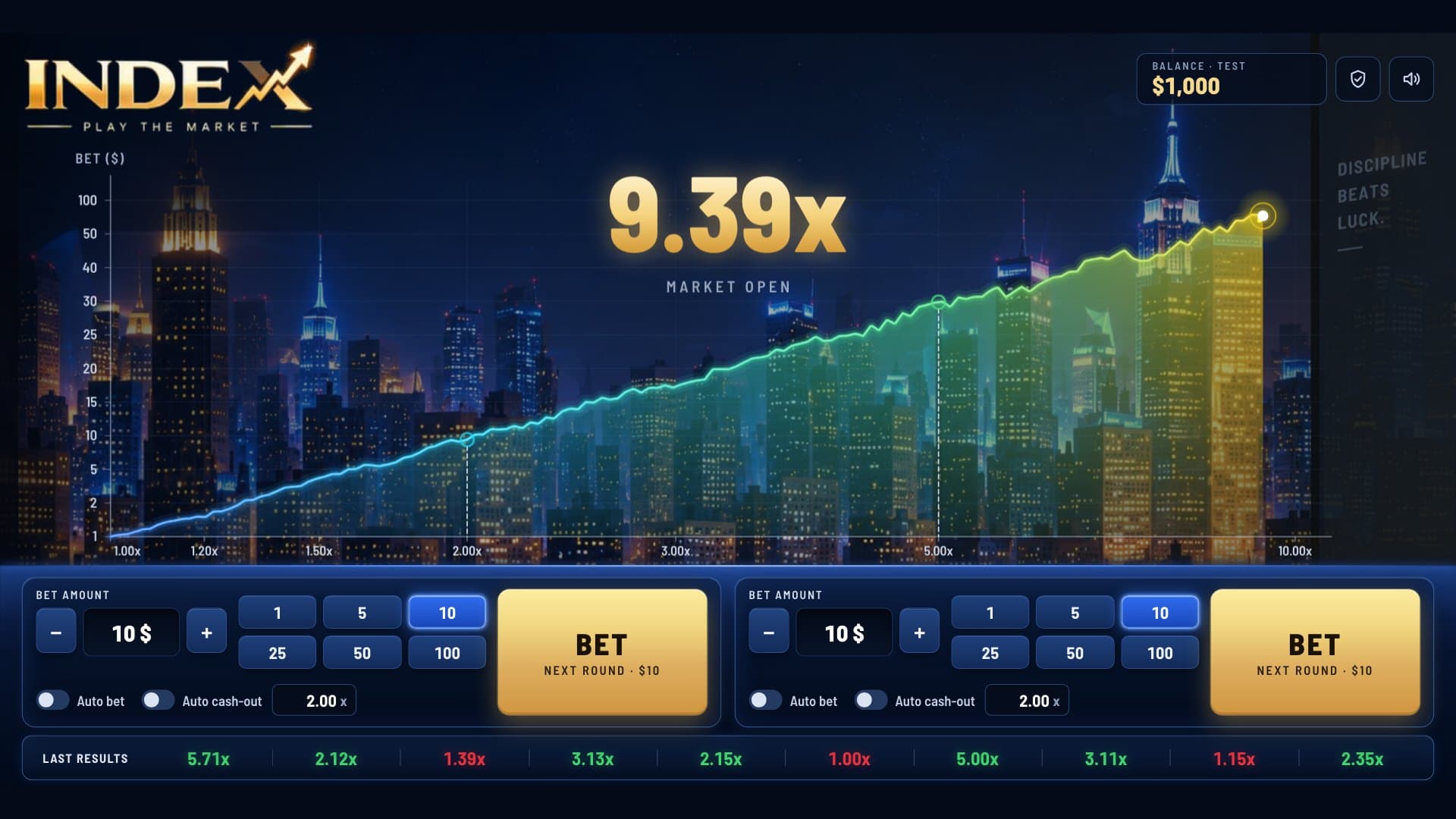 Index in play